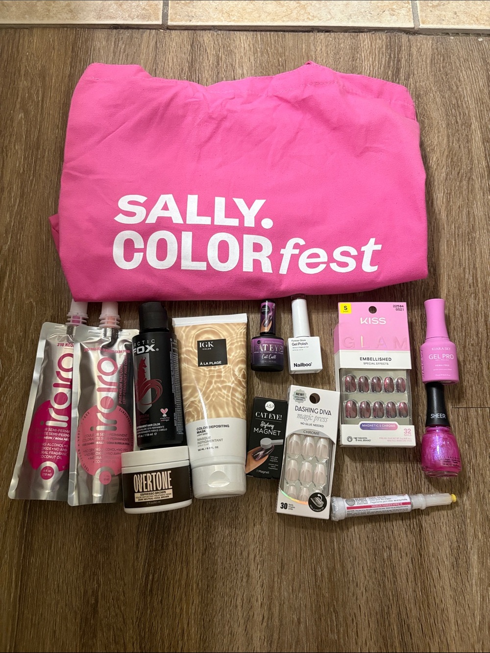 Brand New Unopened Hair and Nail Products